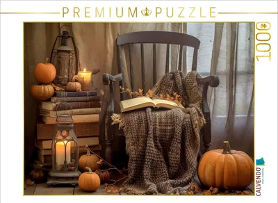 Produktbild von CALVENDO Puzzle Kürbiszeit | 1000 Teile Lege-Größe 64x48cm Foto-Puzzle für glückliche Stunden