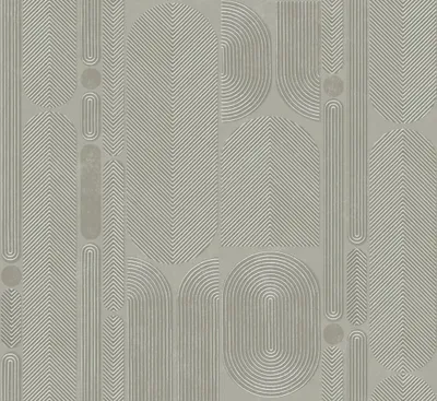 Obrázok produktu pre Masureel Tapeta sivý grafický motív - 631707 - 70 cm x 10,05 m