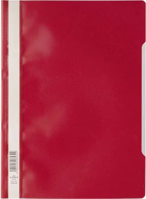 Obrázok produktu pre Durable 10 Schnellhefter Kunststoff rot DIN A4