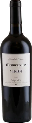Produktbild von Monocepage Merlot 2022 | Rotwein | Frankreich | 1 x 0,75 Liter