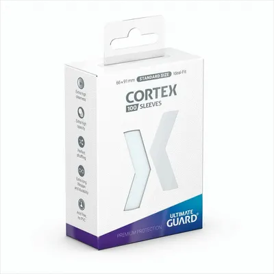 Produktbild von Ultimate Guard Cortex Sleeves Standardgröße Transparent (100)