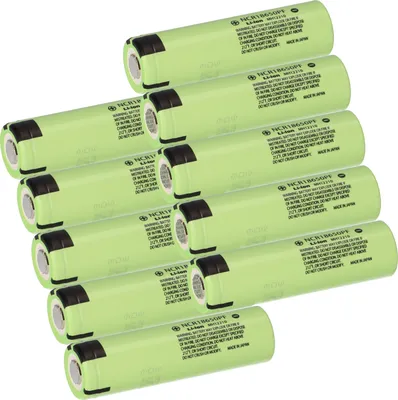 Obrázok produktu pre 10x Panasonic Li-Ion 3,6 V 2900 mAh NCR 18650 PF