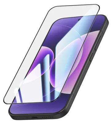 Image de Avizar, verre trempé pour Xiaomi 17, protection contre les rayures et les chocs, noir/transparent