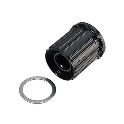 Obrázok produktu pre Súprava tela voľnobežnej nápravy XLC WS-X14 Evo pre 10 rýchlostí Shimano pozostávajúca z voľnobežnej nápravy a adaptéra, čierna