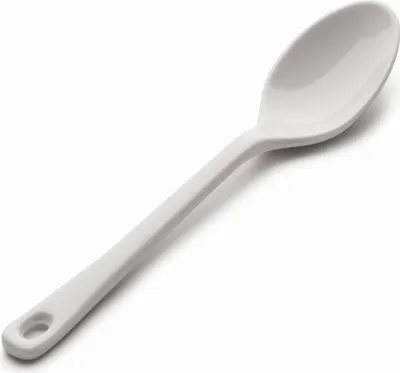 Productafbeelding van Lacor 63600 – Klassieke, gladde melamineschep, 17 cm, wit