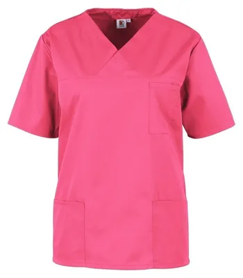 Produktbild von beb Basic Kasack Uni Kurzarm Pink M