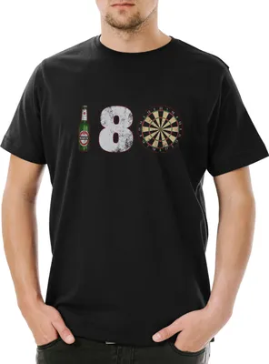 Produktbild von Urban Backwoods 180 Darts, Herren T-Shirt, Farbe: Schwarz, Größe: XL