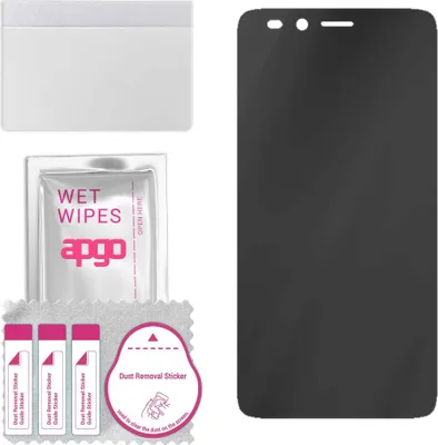 Produktbild von apgo Hybrid Privacy Schutzglas, Matt, kompatibel mit Honor X5, Anti-Spy, toller Ersatz für Hartglas, kratzfester Displayschutzglas, Displayschutz, Full Glue
