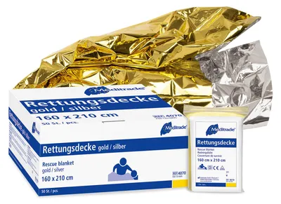 Obrázek produktu pro Meditrade® 4070 Meditrade® Rettungsdecke 160,0 x 210,0 cm