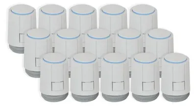 Produktbild von Stellantrieb Fußbodenheizung 24 V AC NC Alpha 5 Ventilanpassung VA80 15 Stück