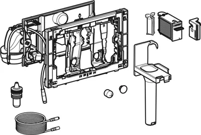Produktbild von GE Duofresh Modul mit automat. Ausl. für Sigma UP-SPK 12 cm glanzverchromt