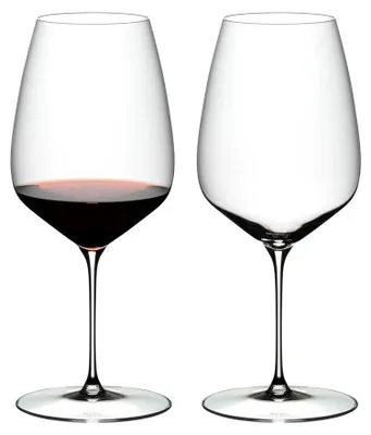 Produktbild von Riedel Vorteilset 4 x 2 Stück RIEDEL Veloce Cabernet/Merlot 6330/0 und 4 EKM Living Trinkhalme aus Edelstahl