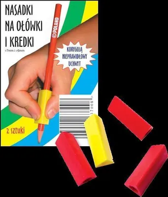 Immagine prodotto di Inserto triangolare allungato per matite e pastelli, 2 pezzi - Harmonia