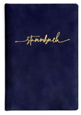 Produktbild von Stammbuch Scri Blau - Stammbuch der Familie für die standesamtliche Hochzeit mit Einleger
