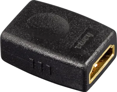 Produktbild von Hama 00039860, HDMI F, HDMI F, Weiblich/Weiblich, Schwarz
