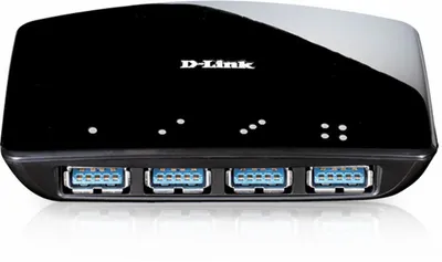 Produktbild von D-Link DUB-1340/E 4-Port USB 3.0 Hub