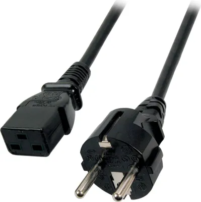 Obrázek produktu pro EFB Elektronik EK511.1,8, 1,8 m, Zásuvka typu E+F, C19 rozdvojovač, 250 V