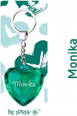 Imagen del producto de Monika, llavero con forma de corazón - Regalos Be-Happy