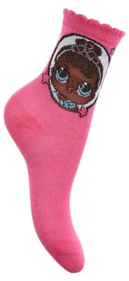 Produktbild von L.O.L. Surprise! Kinder Mädchen Socken 6 Paar Strümpfe Paket Set, Größe:23-26