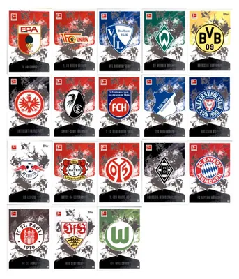 Image de Topps Match Attax Bundesliga - 2024/25 - Les 18 cartes de club