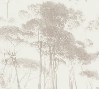 Produktbild von A.S. Création Waldtapete History of Art Vliestapete braun weiß 10,05 m x 0,53 m