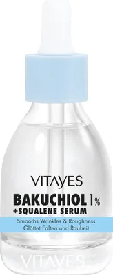 Produktbild von Vitayes b!right 1% Bakuchiol Bio-Retinol Serum - Natürliche Retinol Serum Alternative, Zellregeneration, Hautreparatur - Anti-Aging & sanfte Pflege