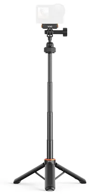 Produktbild von Selfie-Stick-Verlängerungsstange mit Stativ und 360°-Kugelgelenk – leicht und tragbar, ideal für Vlogging, Skifahren und Surfen; kompatibel mit Insta360 Ace Pro und DJI Action 6 Pro