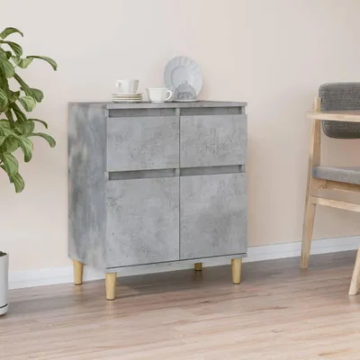 Produktbild von vidaXL Sideboard Betongrau 60x35x70 cm Holzwerkstoff