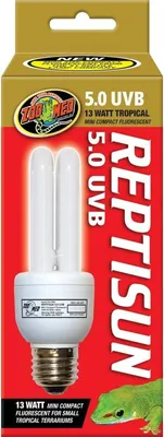 Image de Zoomed ReptiSun 13W 5.0 UVB - ampoule UVB tropicale zoomed