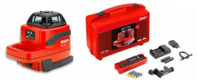 Obrázok produktu pre Rotujúci laserový nivelačný prístroj SOLA EVO 360