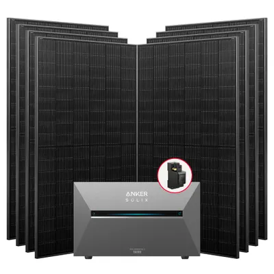 Produktbild von Anker SOLIX Solarbank 3 Pro 3640W Balkonkraftwerk mit Smart Meter ohne Halterung