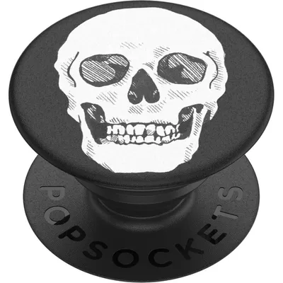 Produktbild von PopSockets - PopGrip - Shaky Bones White - Fingerhalter fürs Handy