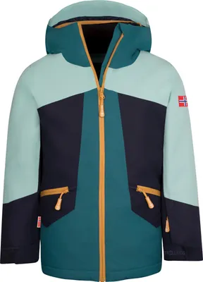 Produktbild von Trollkids Girls Rauland Jacke, Aqua, Gr. 104 EU