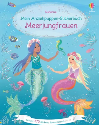 Produktbild von dtv Verlagsgesellschaft mbH & Co.KG Mein Anziehpuppen-Stickerbuch: Meerjungfrauen