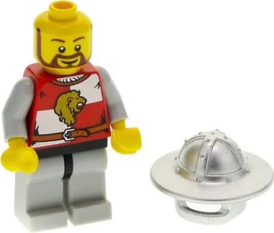 Produktbild von 1x Lego Minifigur Ritter Lion Knight Quarters Löwe 30273 973pb0693 cas445