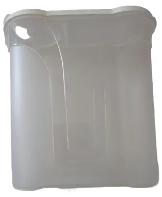 Produktbild von Streu- Schüttdose Sieb Müsli Aufbewahrung transparent Deckel weiß Sieb groß 25x10x25cm 4 Liter