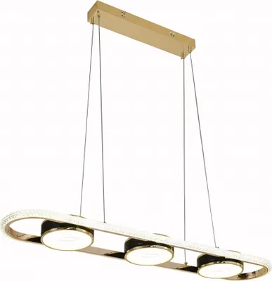 Immagine prodotto di Lampadario A Sospensione TOOLIGHT G135-Cp Gold 19X19X94Cm