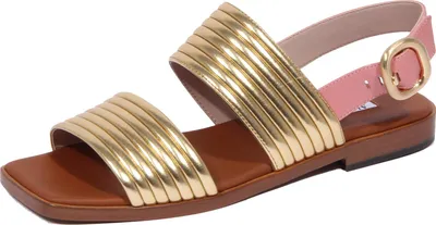 Produktbild von 2114J sandalo donna ALBERTO GOZZI DELZ gold/rosa Sandale Frau