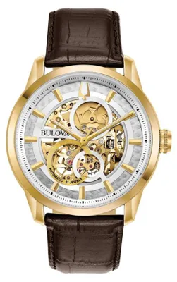 Obrázek produktu pro Mechanishe Bulova Braun Kollektion Automatic Sutton - mann