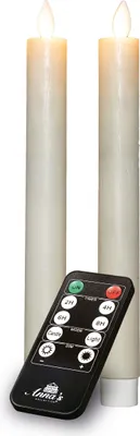 Productafbeelding van Dinerkaars-USB wax 23 cm wit Anna's Collection