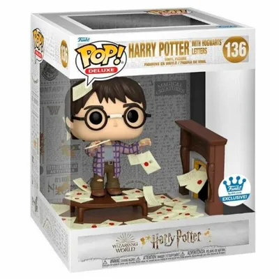 Produktbild von Funko Pop! Deluxe Harry Potter - Jubilat z Listami z Hogwartu Ekskluzywny