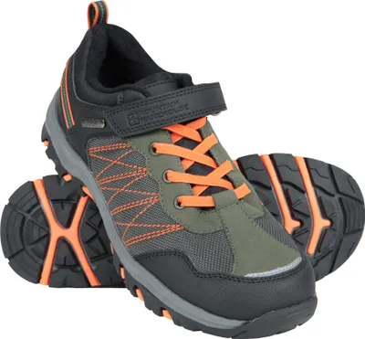 Produktbild von Mountain Warehouse - Kinder Wanderschuhe "Stampede", Wasserfest MW4056 (30 EU) (Grün)