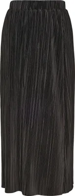 Produktbild von Damen Midi-Rock schwarz XL mit elastischem Bund aus 100% Polyester Reguläre Passform