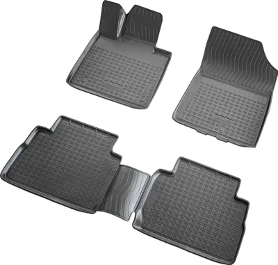Immagine prodotto di tappetini in gomma 3D adatti a Hyundai Santa Fe | DM | BJ 2020-2024 | 5 posti