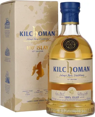 Produktbild von Kilchoman 100% Islay - 9 Jahre - 15th Edition - Limited Edition - Islay Single Malt Scotch Whisky