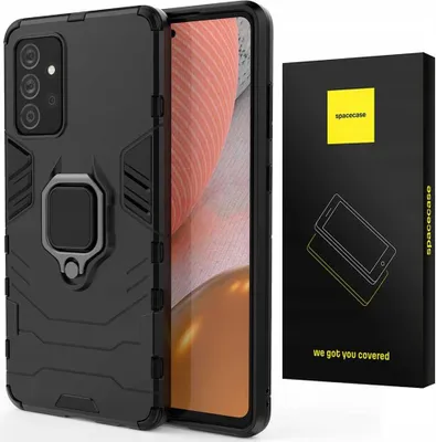 Immagine prodotto di Custodia SPACECASE X-ring per Galaxy A72 5G Nero