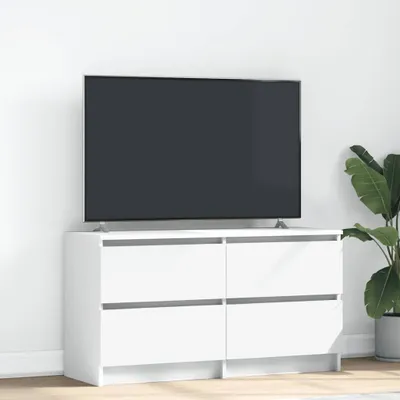 Produktbild von TV-Schrank Weiß 100x35x54 cm Holzwerkstoff - TV-Schränke