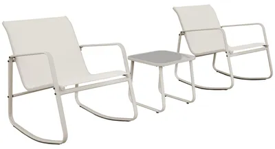 Produktbild von Schaukel-Gartenmöbel aus Textilene 2-Sitzer beige TENERIFE