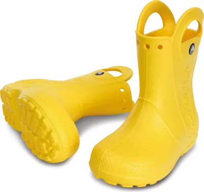 Produktbild von Crocs Handle It Rain, Stiefel, Regenstiefel, Uni, Kind, Gelb, Einfarbig