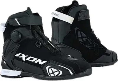 Image de Ixon Bull 2 WP, bottes de moto, noir, pointure européenne 42, pour homme, noir, pointure européenne 42